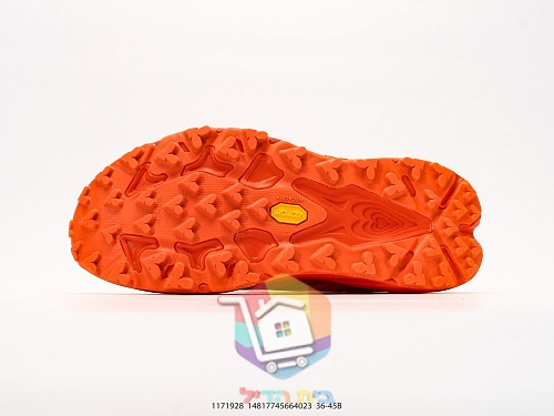 נעלי שטח HOKA כתום ניאון 5