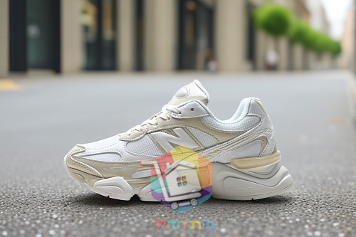 נעלי New Balance 9060R לבן, שחור 4