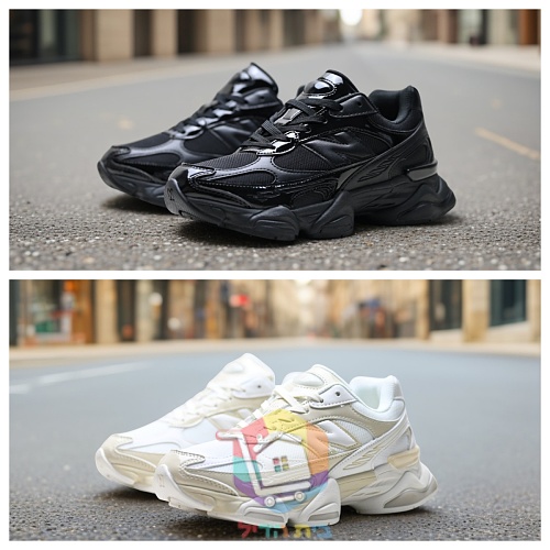 נעלי New Balance 9060R לבן, שחור 13
