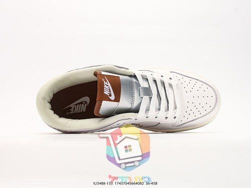 נעלי Nike Dunk Low לנשים שנהב, חום 6