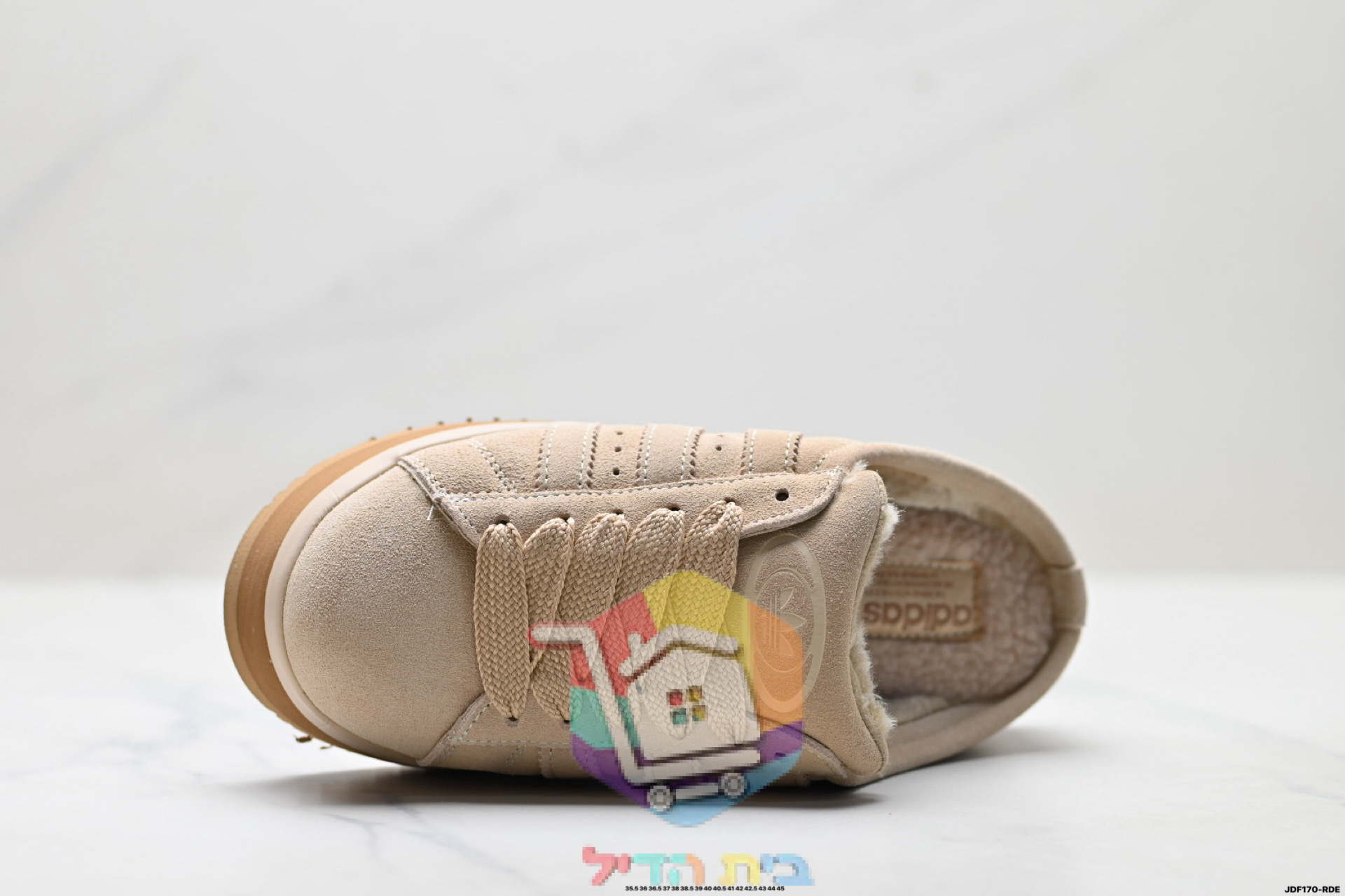 נעלי adidas Campus 00s Winter Low פתוחות מאחור בשלושה גוונים