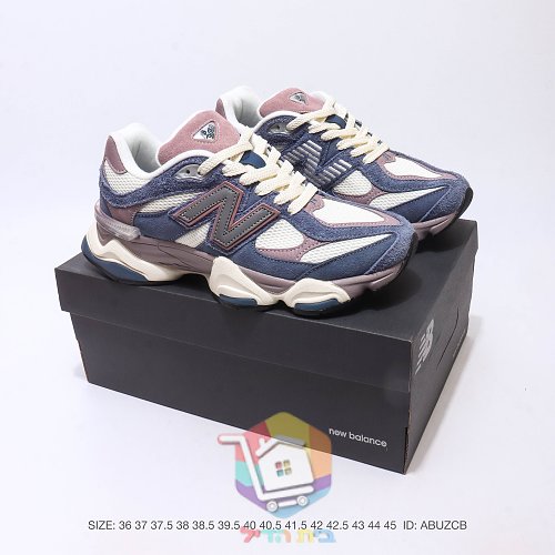 נעלי New Balance 9060 כחול, חום 9