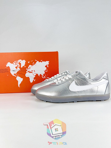 נעלי Nike Cortez כסף, שחור 9
