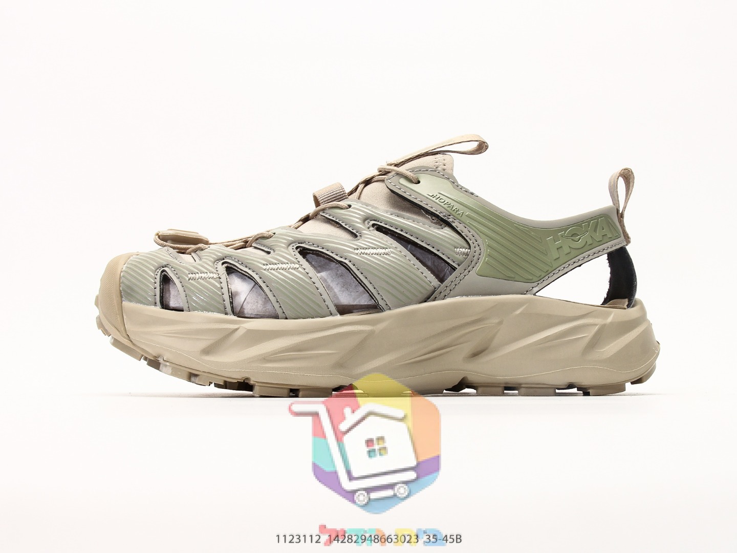 HOKA Hopara Sandalen mit geschlossener Zehenpartie