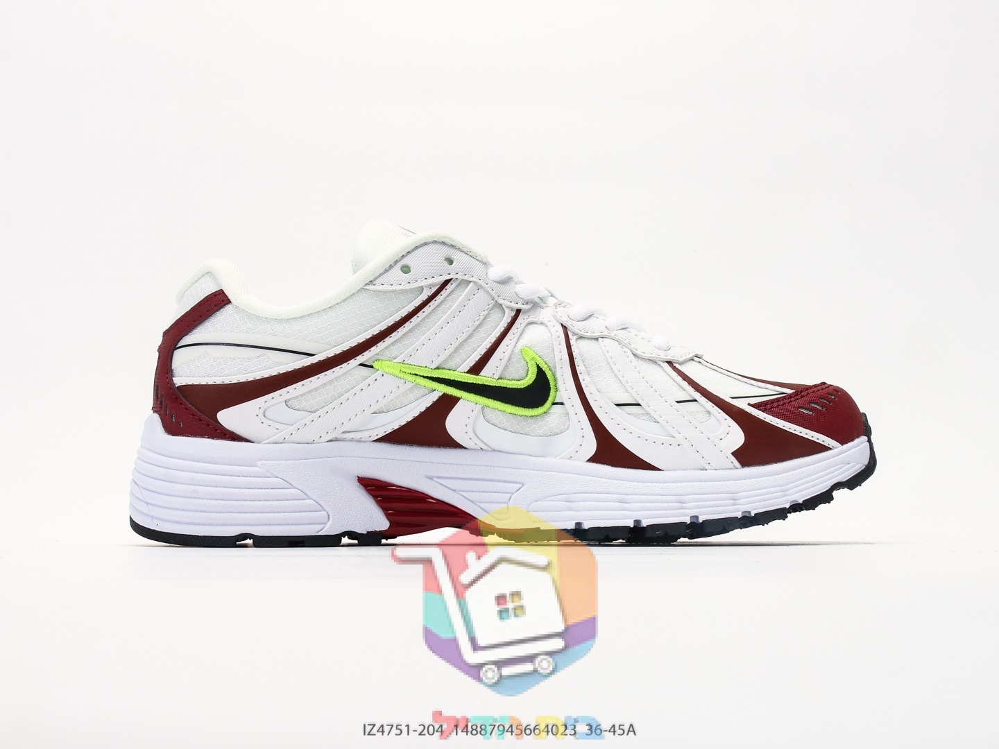 Nike P-9000 Laufschuhe mit dicker Sohle