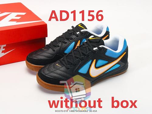 Nike Sneaker aus Leder mit blauem Mesh 11