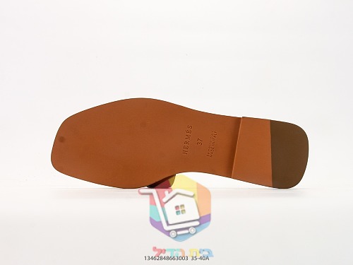 Hermès Pantoletten mit ausgeschnittenem H 4