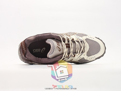 ASICS GEL-NANDI in Creme und Braun 10