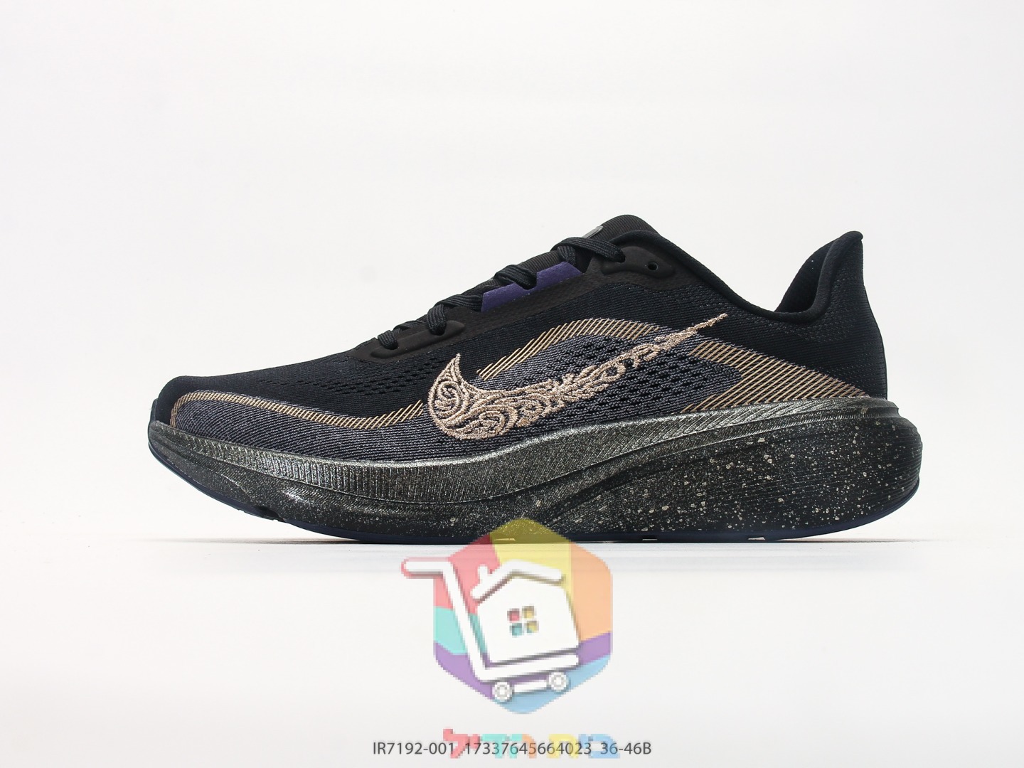 Laufschuhe Nike Pegasus 42 in Schwarz