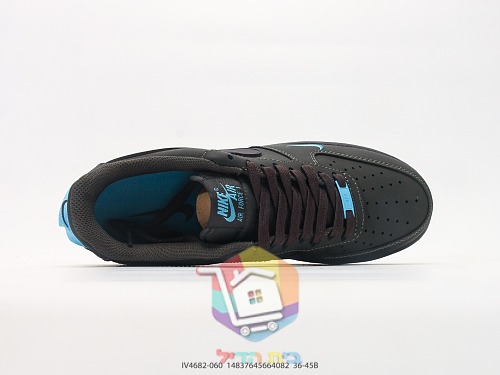 Nike Air Force 1 07 in Dunkelgrau 6