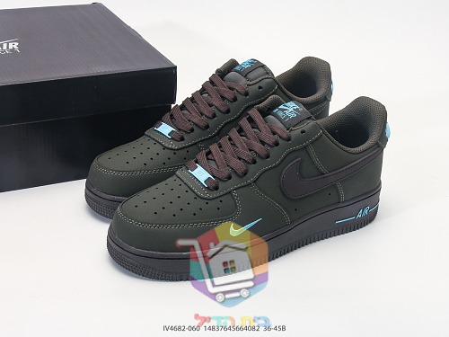 Nike Air Force 1 07 in Dunkelgrau 10
