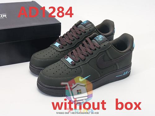 Nike Air Force 1 07 in Dunkelgrau 11