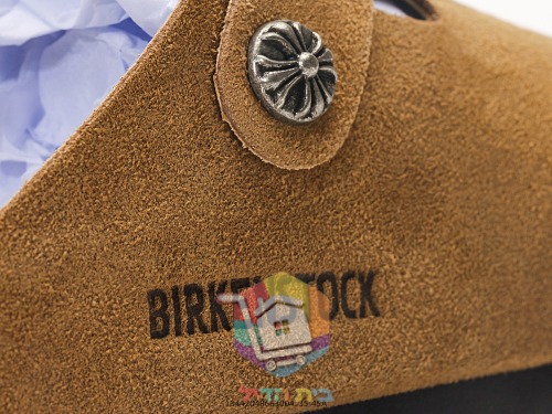 Birkenstock Boston Clogs aus Wildleder mit Schnalle 3