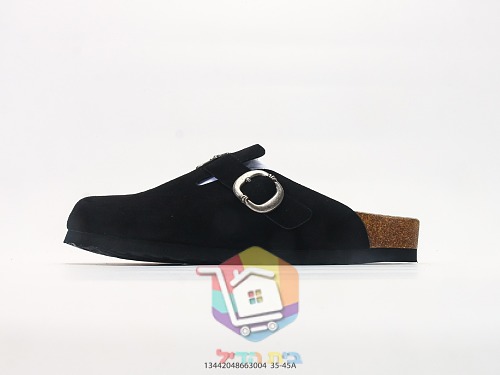 Birkenstock Boston Clogs aus Wildleder mit Schnalle 15