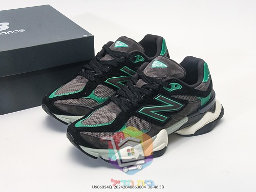 New Balance 9060 in Grün und Grau 10