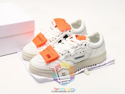 Off-White Off-Court 3.0 mit orangefarbenem Etikett 10