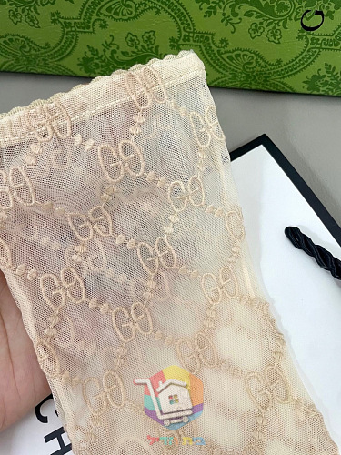 כפפות תחרה Gucci בשני גוונים 7