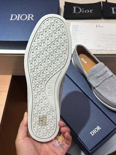 מוקסינים Dior Granville, בז', אפור, שחור או כחול כהה, תמונה 7