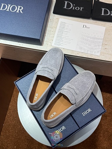 מוקסינים Dior Granville, בז', אפור, שחור או כחול כהה, תמונה 11