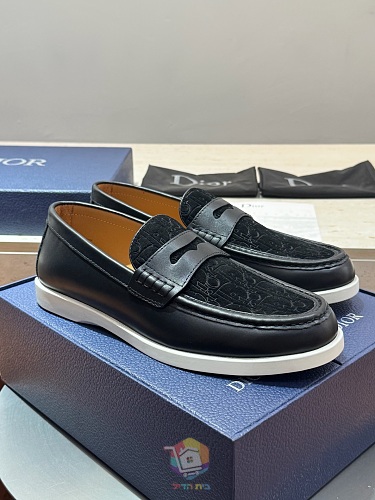 מוקסינים Dior Granville, בז', אפור, שחור או כחול כהה, תמונה 14