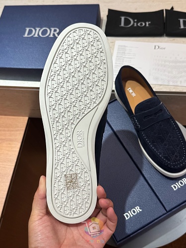מוקסינים Dior Granville, בז', אפור, שחור או כחול כהה, תמונה 21