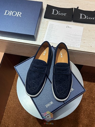 מוקסינים Dior Granville, בז', אפור, שחור או כחול כהה, תמונה 22