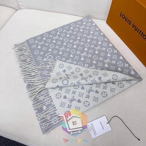 צעיף Louis Vuitton במונוגרם בחמישה גוונים, 45x200 ס"מ 6