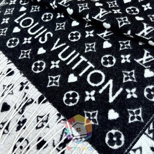 צעיף Louis Vuitton במונוגרם בחמישה גוונים, 45x200 ס"מ 11