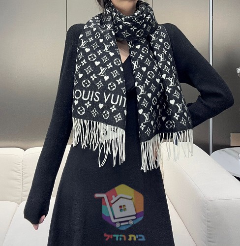 צעיף Louis Vuitton במונוגרם בחמישה גוונים, 45x200 ס"מ 16