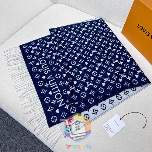 צעיף Louis Vuitton במונוגרם בחמישה גוונים, 45x200 ס"מ 22
