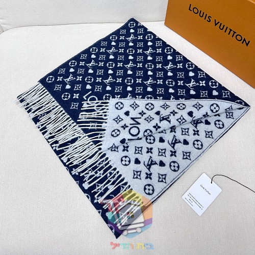 צעיף Louis Vuitton במונוגרם בחמישה גוונים, 45x200 ס"מ 23