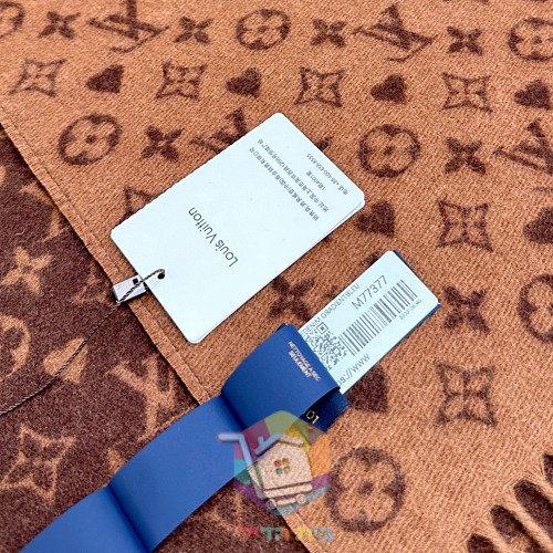 צעיף Louis Vuitton במונוגרם בחמישה גוונים, 45x200 ס"מ 27