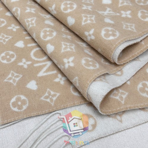 צעיף Louis Vuitton במונוגרם בחמישה גוונים, 45x200 ס"מ 37