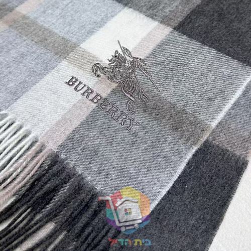 צעיף Burberry במשבצות בשני גוונים, 30x170 ס"מ 2
