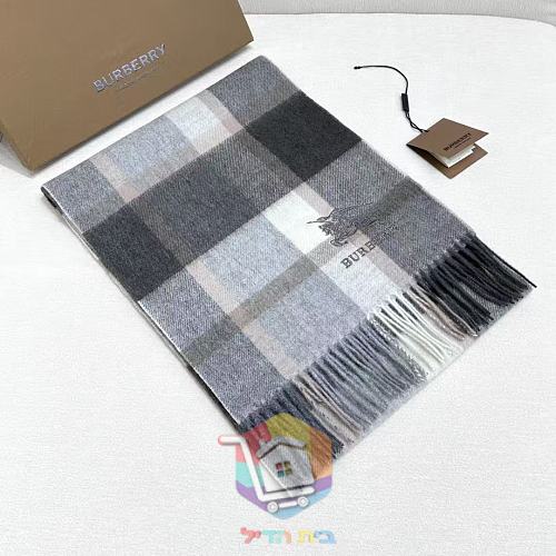 צעיף Burberry במשבצות בשני גוונים, 30x170 ס"מ 6