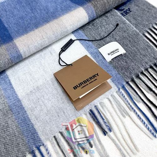 צעיף Burberry במשבצות בשני גוונים, 30x170 ס"מ 10