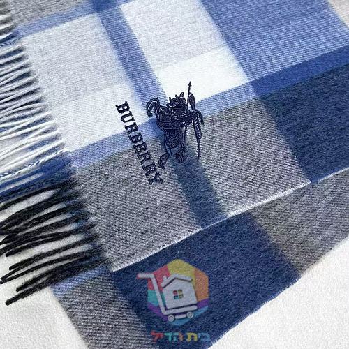 צעיף Burberry במשבצות בשני גוונים, 30x170 ס"מ 11
