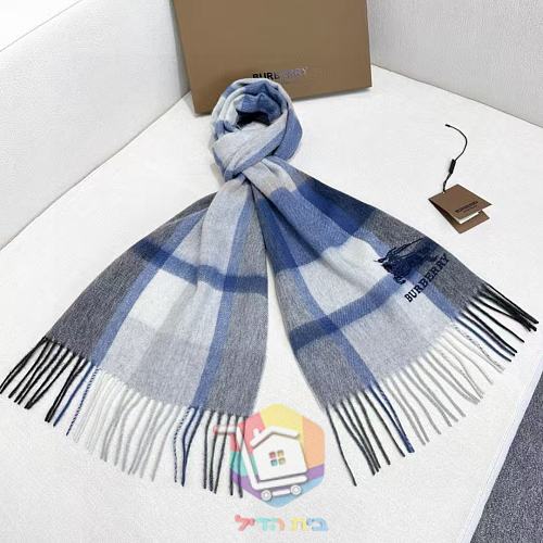 צעיף Burberry במשבצות בשני גוונים, 30x170 ס"מ 13