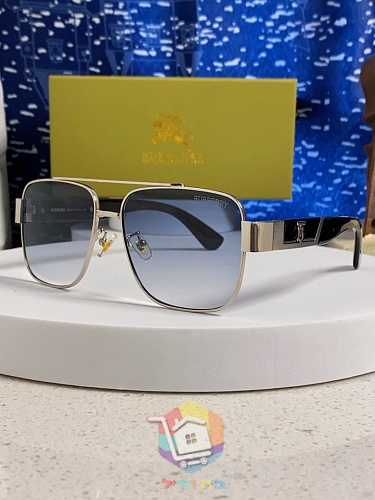 משקפי שמש Burberry מרובעים עם מסגרת מתכת, חמישה צבעים, תמונה 10