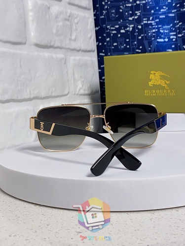 משקפי שמש Burberry מרובעים עם מסגרת מתכת, חמישה צבעים, תמונה 18