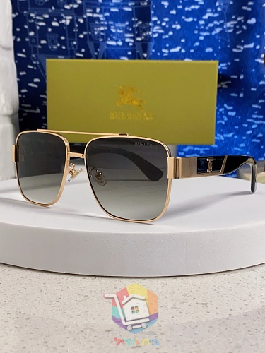 משקפי שמש Burberry מרובעים עם מסגרת מתכת, חמישה צבעים, תמונה 20