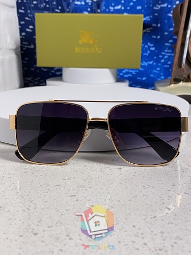 משקפי שמש Burberry מרובעים עם מסגרת מתכת, חמישה צבעים, תמונה 22