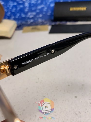 משקפי שמש Burberry מרובעים עם מסגרת מתכת, חמישה צבעים, תמונה 23