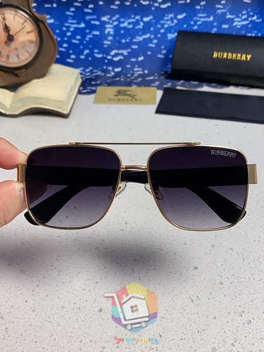 משקפי שמש Burberry מרובעים עם מסגרת מתכת, חמישה צבעים, תמונה 27
