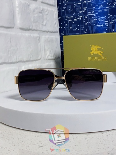 משקפי שמש Burberry מרובעים עם מסגרת מתכת, חמישה צבעים, תמונה 29