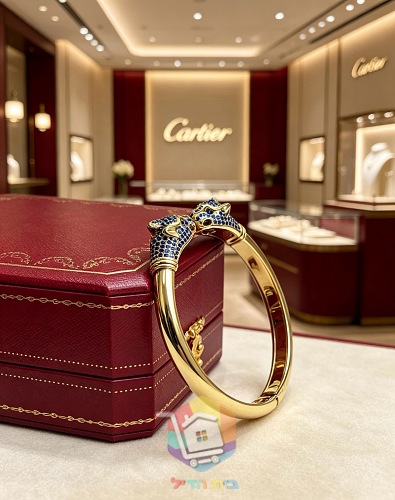 Cartier Armreif mit zwei Pantherköpfen 3