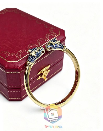 Cartier Armreif mit zwei Pantherköpfen 7