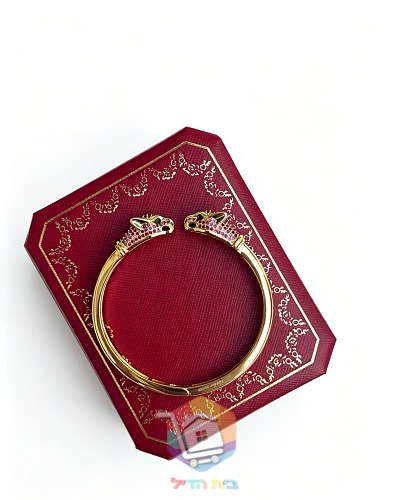 Cartier Armreif mit zwei Pantherköpfen 23