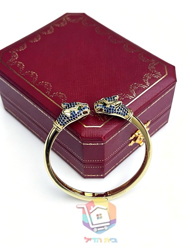 Cartier Armreif mit zwei Pantherköpfen 27