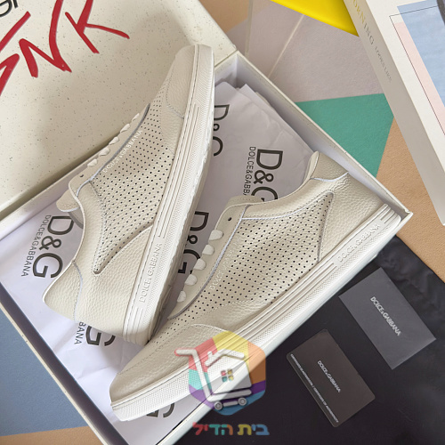 Dolce & Gabbana Sneaker aus perforiertem Leder, in sechs Farben 4
